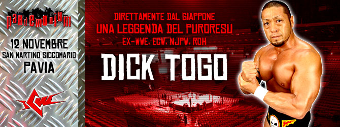 Pandemonium da Leggenda!!! Arriva il mito Dick Togo!! E sfida Devil per il Titolo!!!