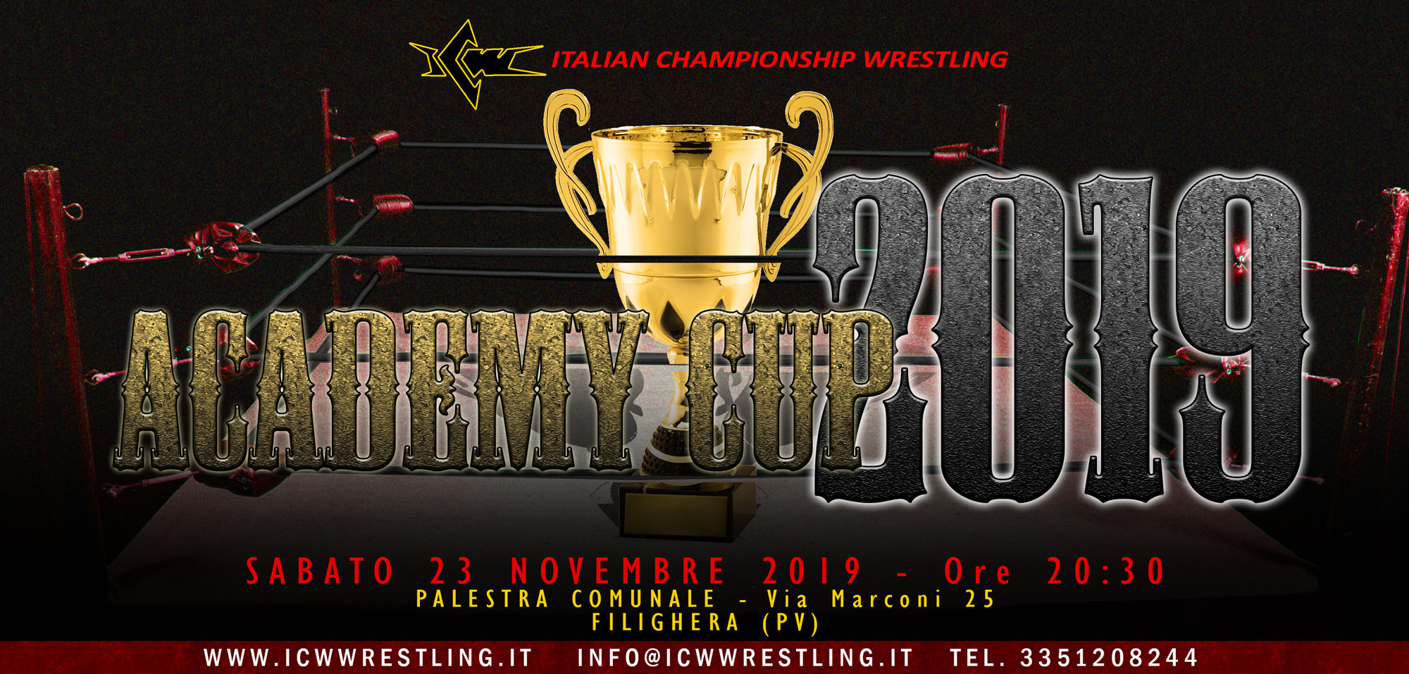 La ICW presenta la decima edizione della Academy Cup sabato a Pavia! Scopri i Team partecipanti