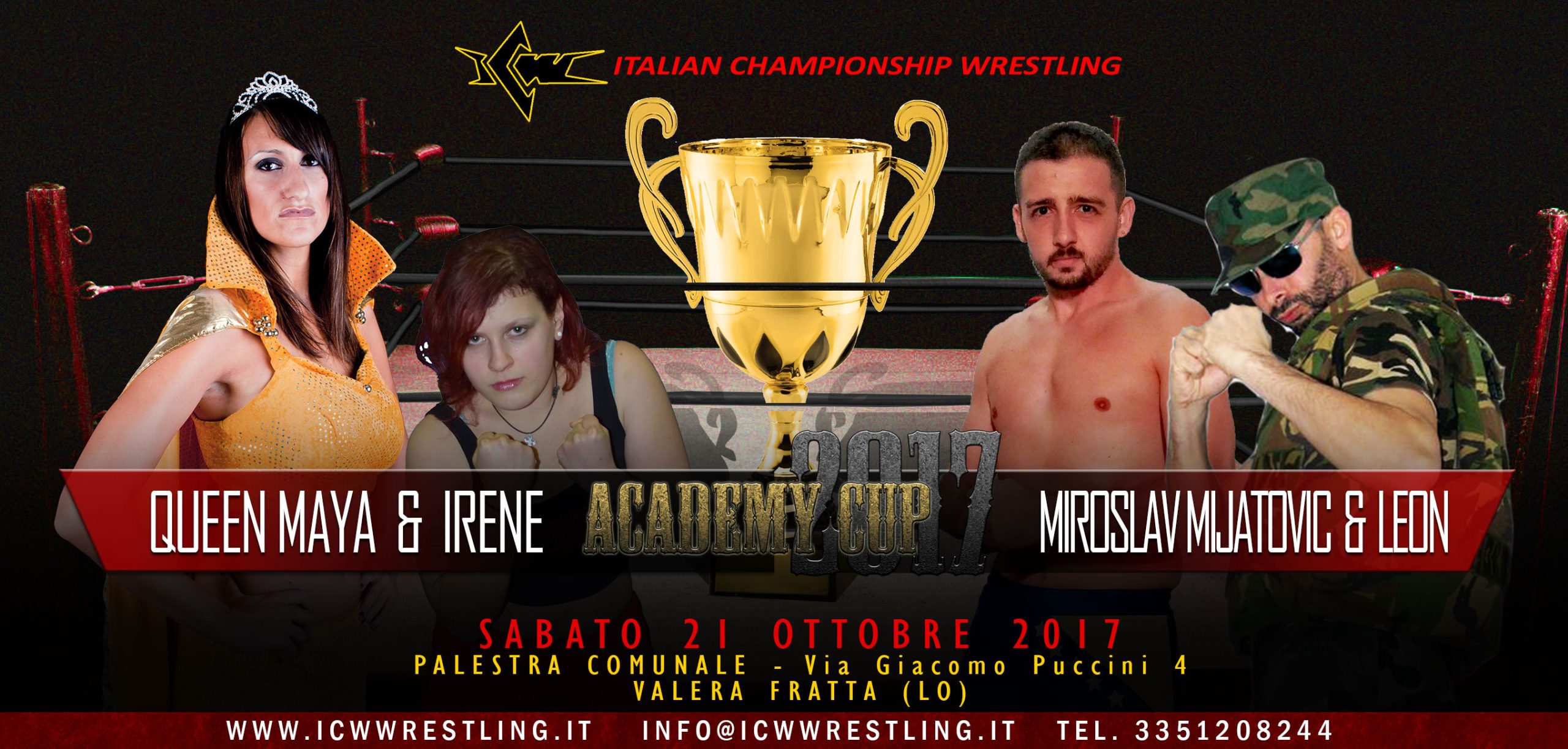 ICW Academy Cup 2017: primo match annunciato!