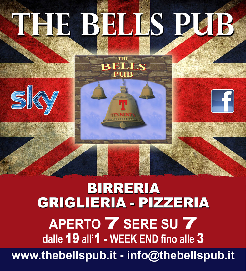 cartello strada BELLS PUB 200X220.b