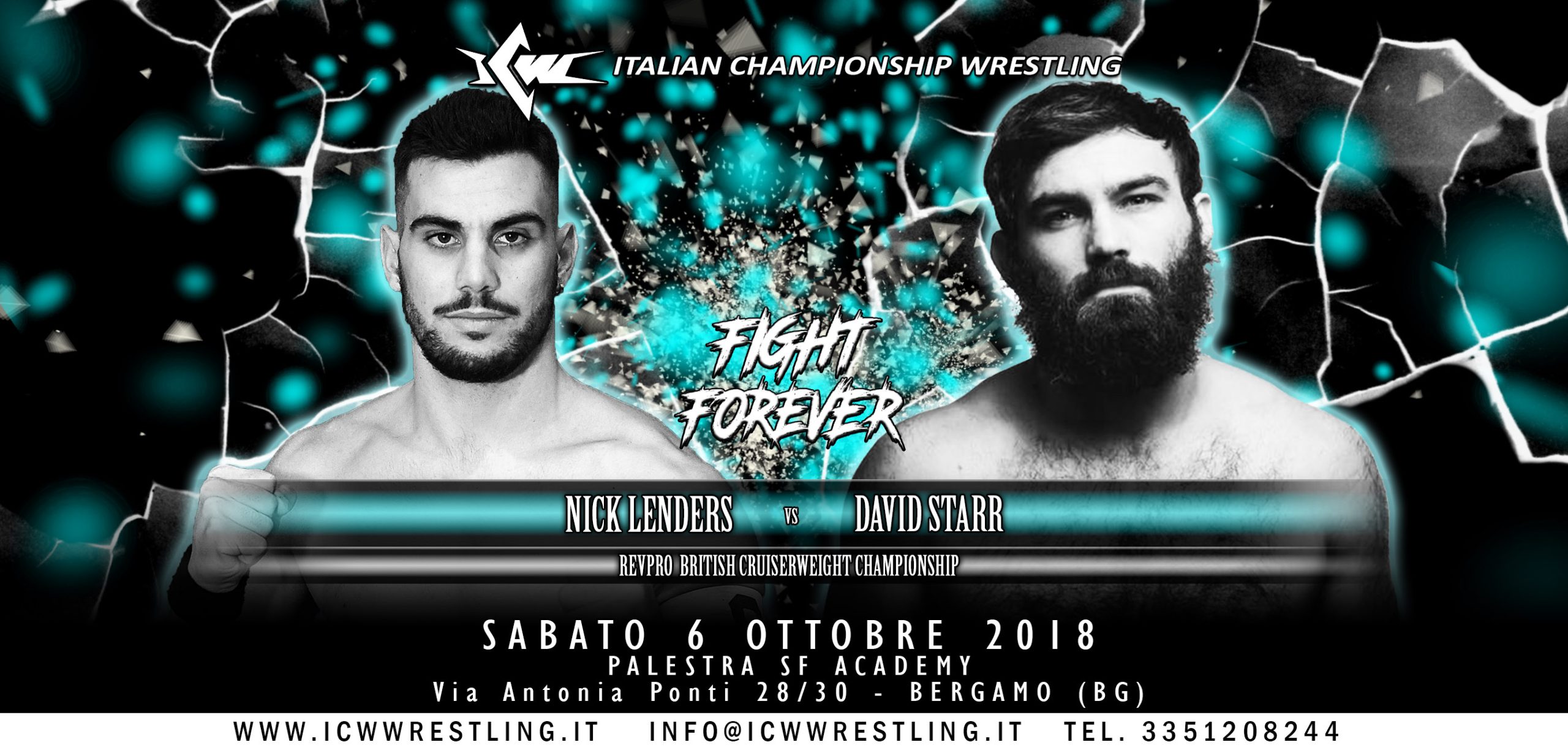 David Starr e tanti altri ospiti debuttano sabato a ICW Fight Forever #2: sarà ICW vs The World!