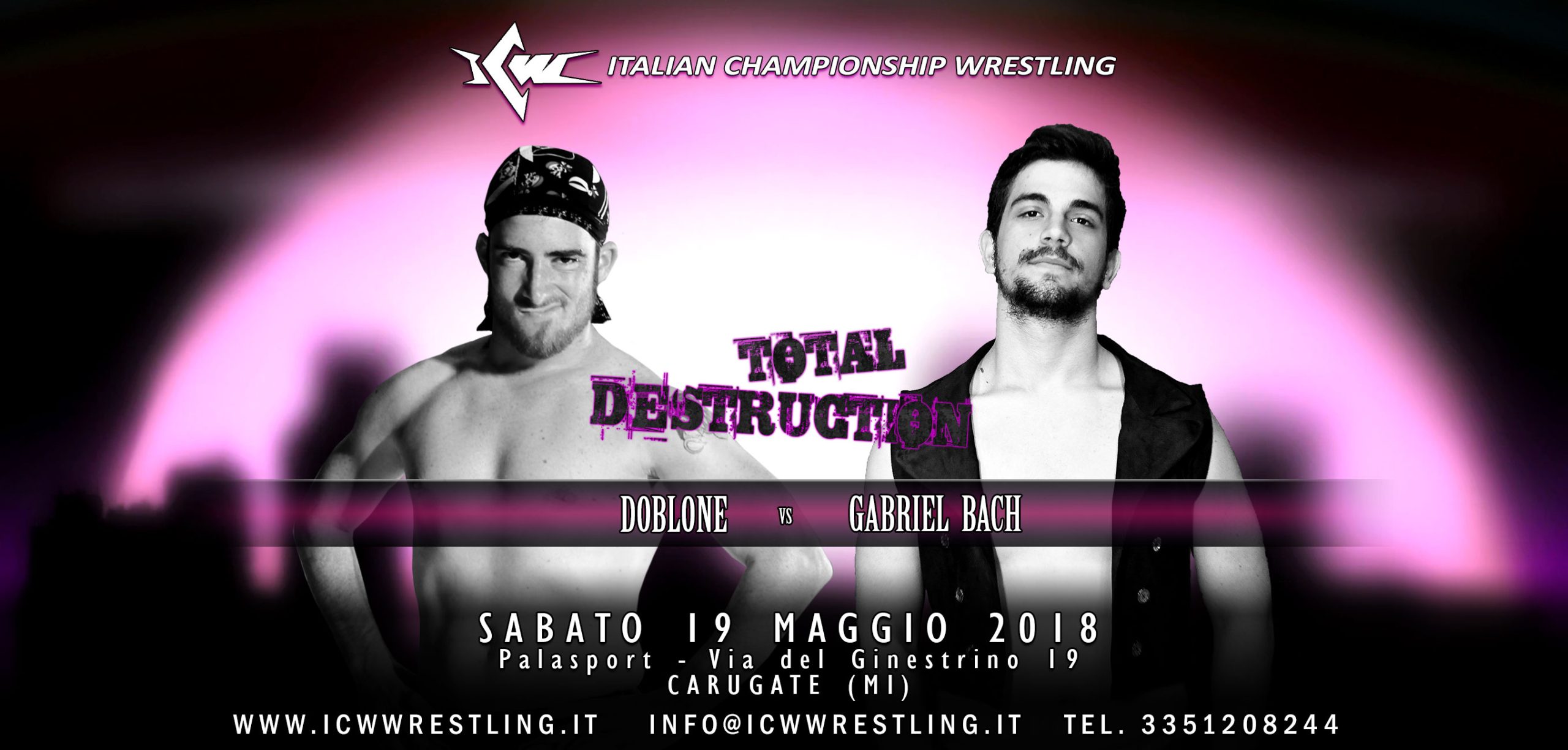 Ultimo match per Total Destruction: Gabriel Bach vs Doblone