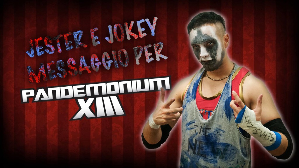 Jester e Jokey banner promo Pandemonium XIII