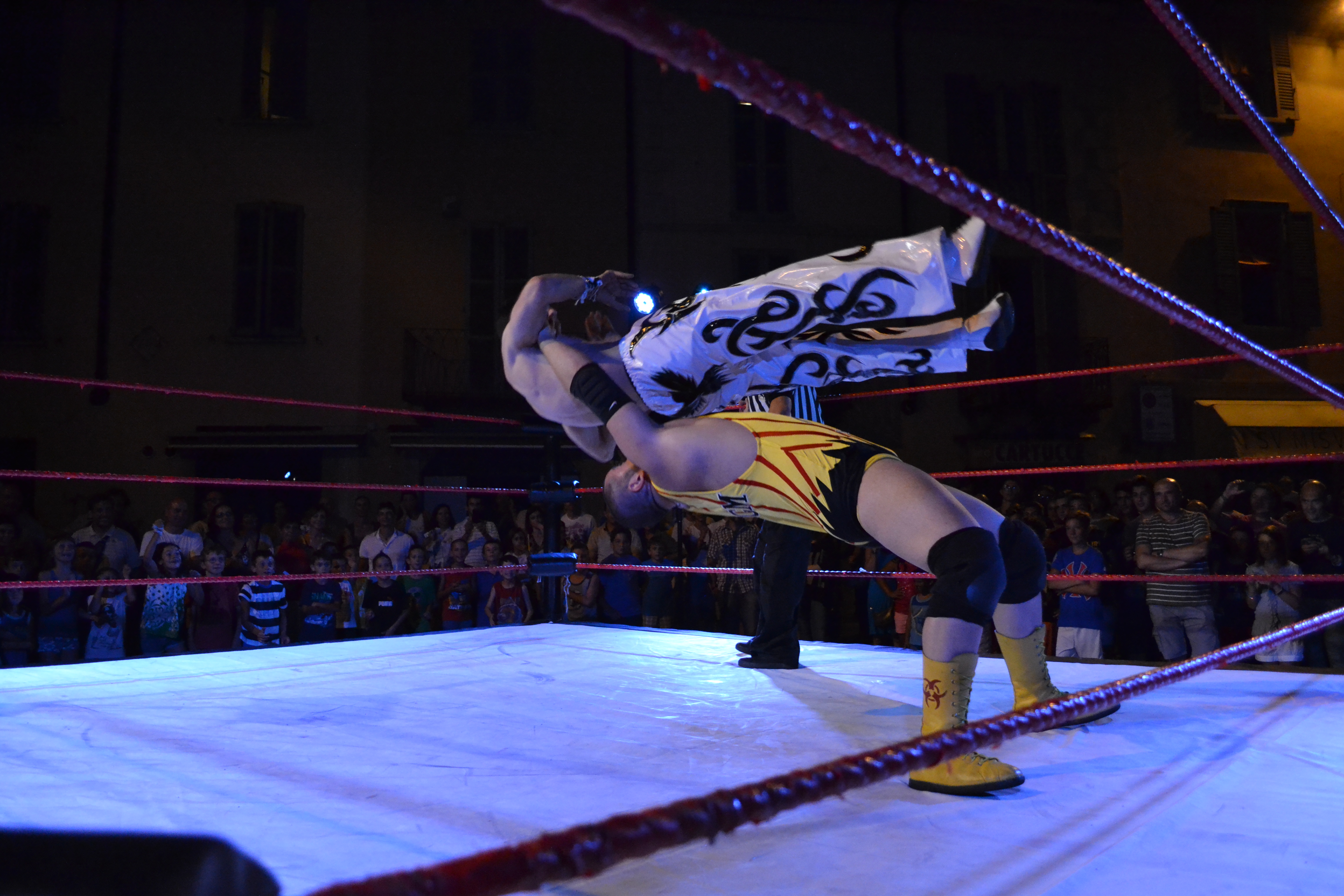 La potenza e l'inaspettata agilità erano due armi devastanti per il 2x Campione Italiano di Wrestling OGM