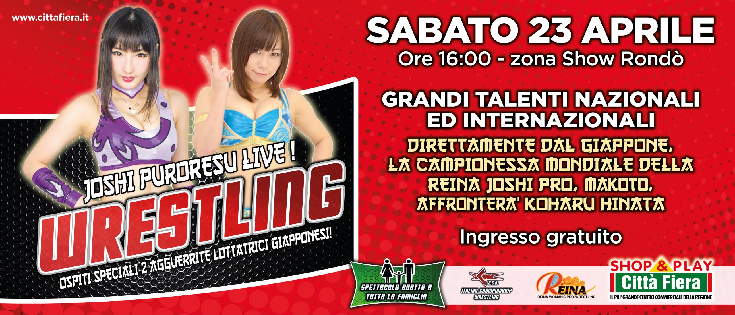 I Risultati del debutto ICW in Friuli, con il primo match di Joshi Puroresu in Italia!