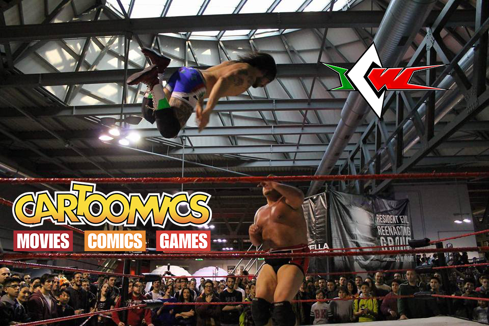 Ci siamo: Il Grande Wrestling ICW torna a Cartoomics il 9, 10 e 11 marzo!