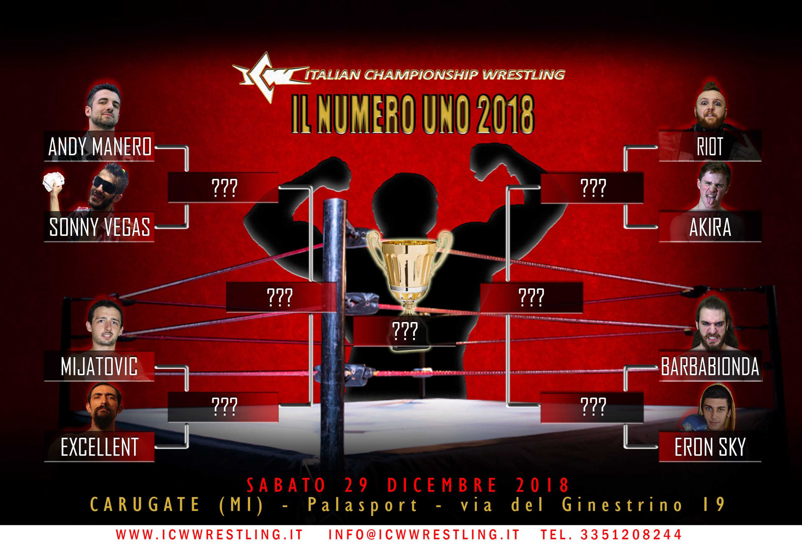 Sabato 29 a Carugate torna il Torneo più atteso dell’anno! Chi sarà Il Numero Uno del 2018?