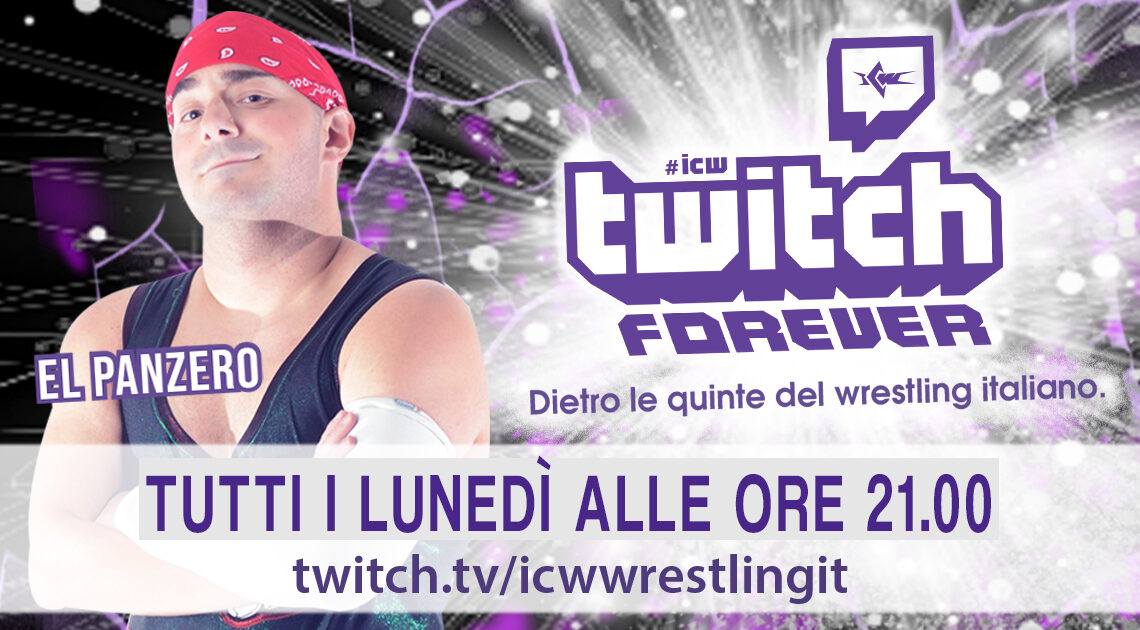 El Panzero è il secondo Host di ICW Twitch Forever!