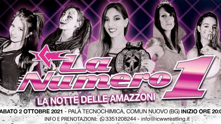 ICW La Numero Uno: il primo Show di Wrestling al 100% Femminile in Italia!