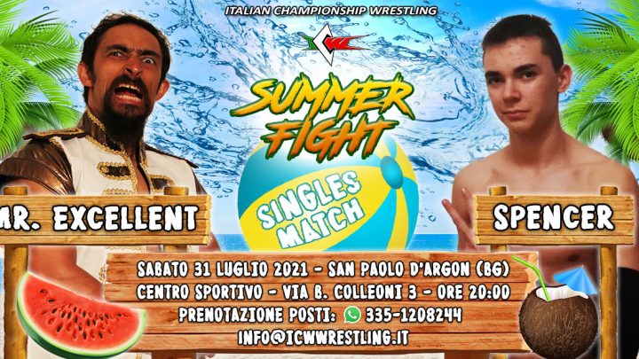 Spencer contro Mr. Excellent a ICW Summer Fight!