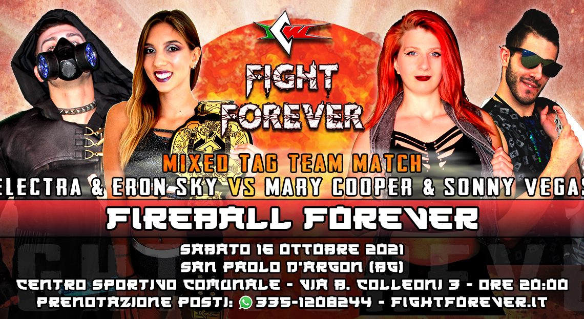 Match di Coppia Misto annunciato per ICW Fight Forever!