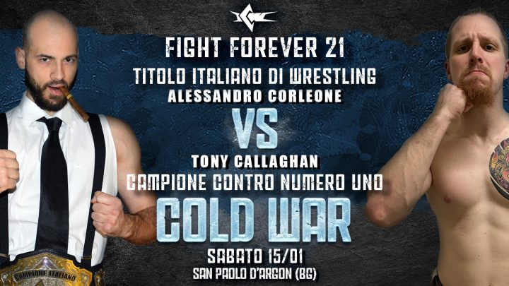 Campione Italiano contro Numero Uno: Corleone difende il Titolo contro Tony Callaghan a Fight Forever