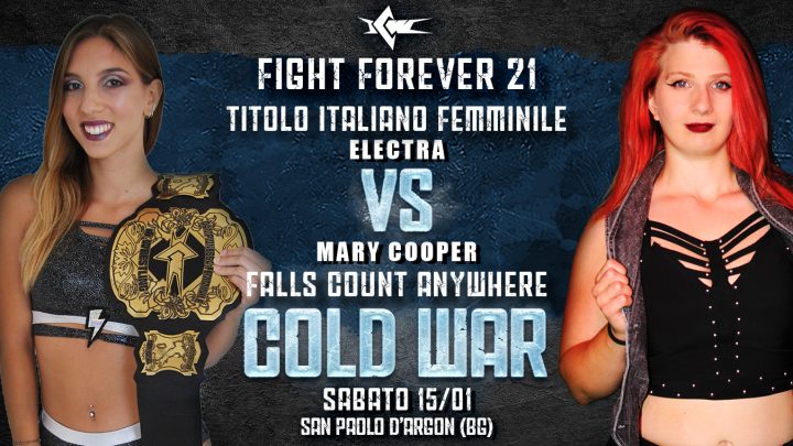 Falls Count Anywhere Match per il Titolo Femminile a Fight Forever!