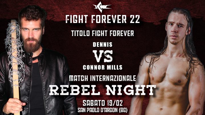 Connor Mills affronta Dennis per il Titolo Fight Forever il 19 febbraio!