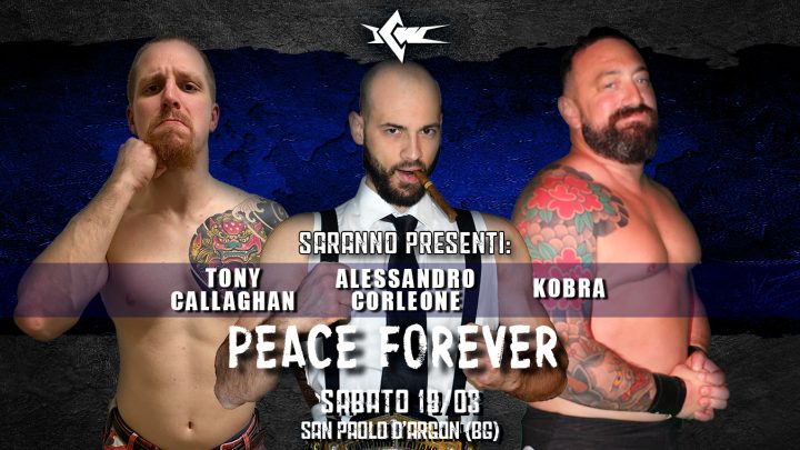 Corleone, Kobra e Callaghan saranno presenti a Peace Forever!