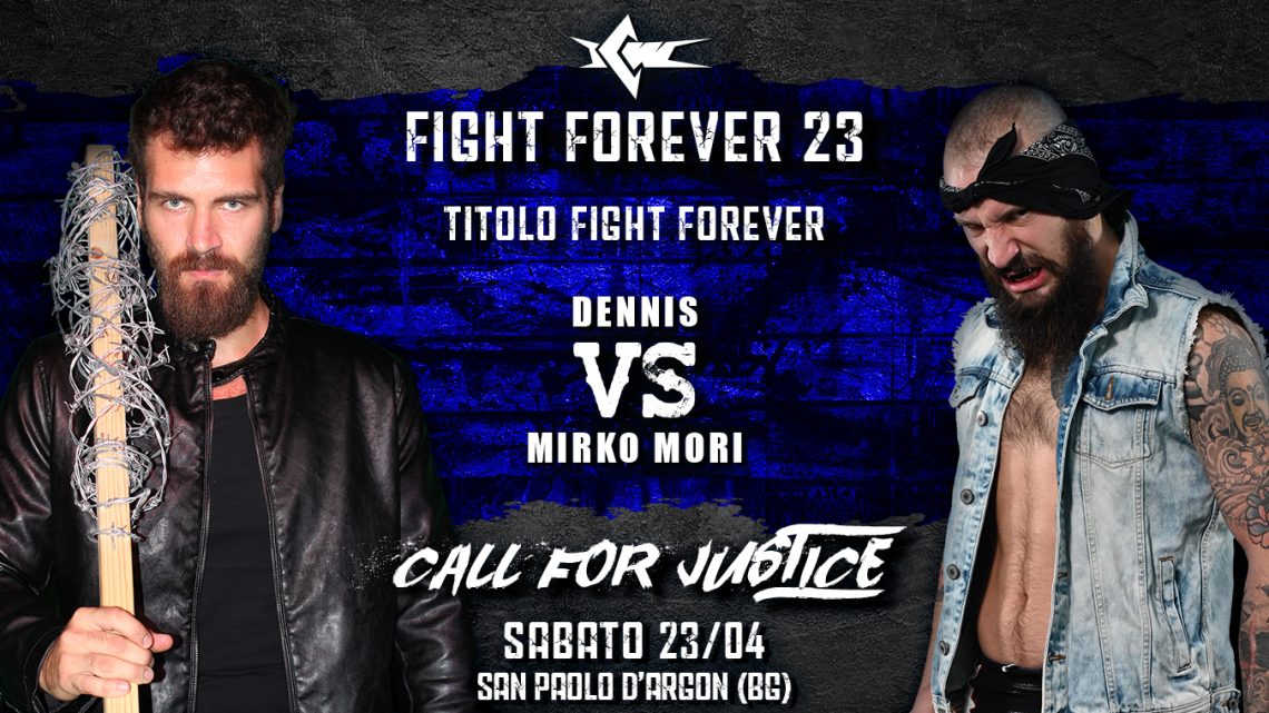 Ultraviolence! Mirko Mori sfida Dennis per il Titolo Fight Forever!