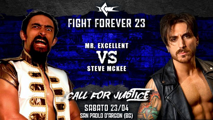 Orgoglio ICW! Mr. Excellent affronta Steve Mckee a Fight Forever: Call for Justice!