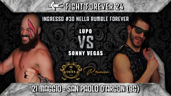 Sonny Vegas affronta Lupo a Fight Forever!