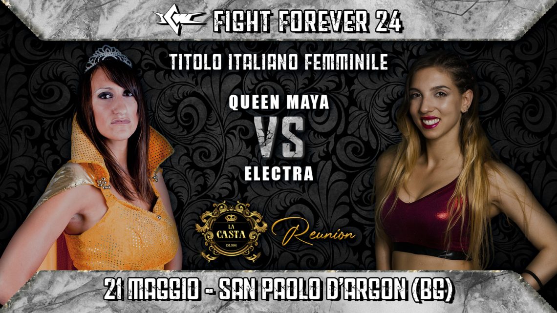Queen Maya difende il Titolo Femminile contro Electra a Fight Forever!