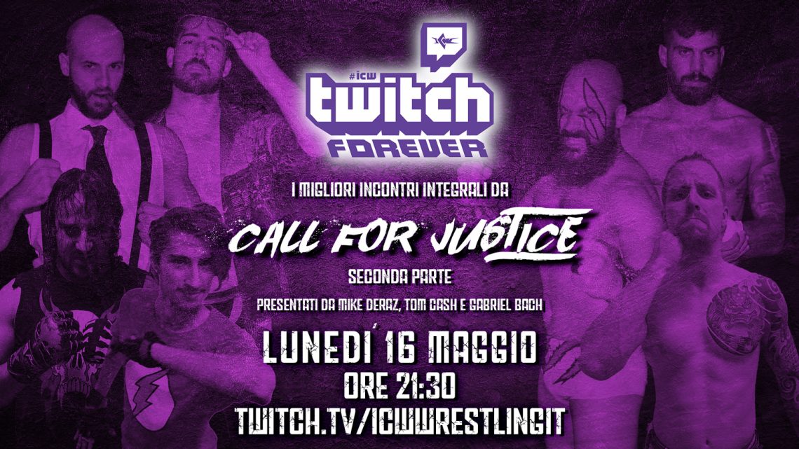 Call for Justice: lunedì 16 maggio su Twitch la seconda parte! Call for Justice: lunedì 16 maggio su Twitch la seconda parte!