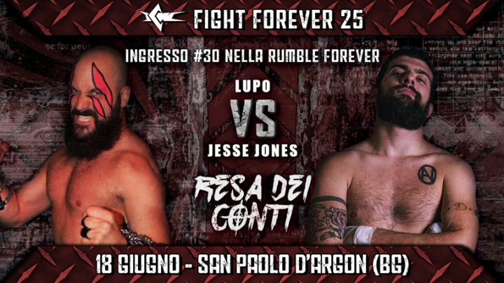 Jesse Jones affronta Lupo a Fight Forever!