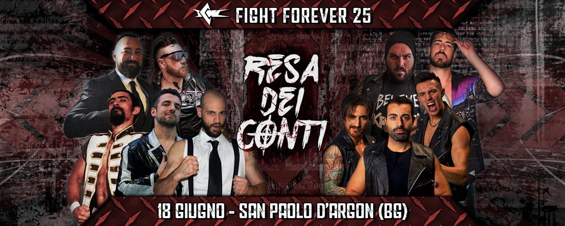 Annunciato ICW Fight Forever 25: Resa dei Conti!