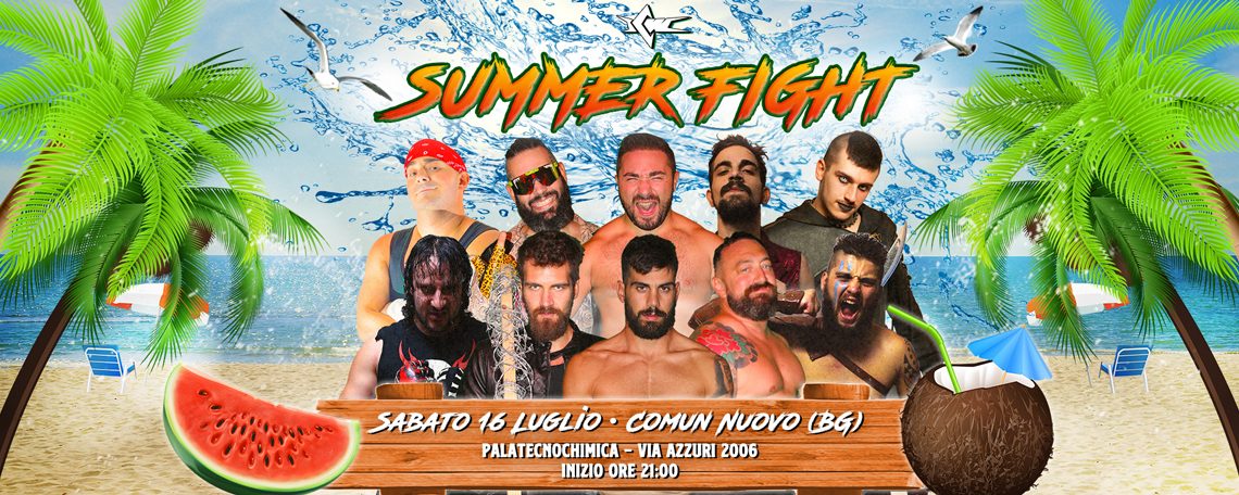 L’estate ICW continua con Summer Fight il 16 luglio a Bergamo!