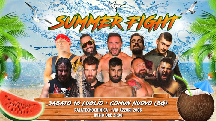 L’estate ICW continua con Summer Fight il 16 luglio a Bergamo!
