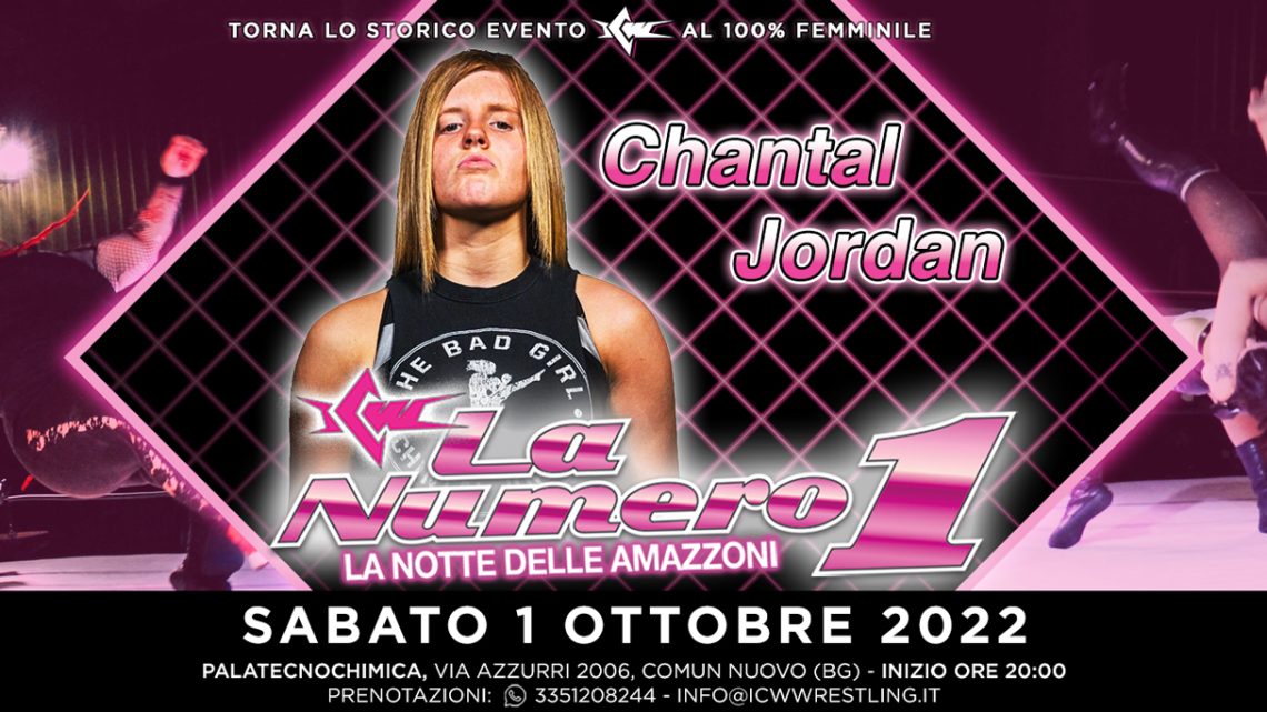 Chantal Jordan torna alla ICW per La Numero Uno!