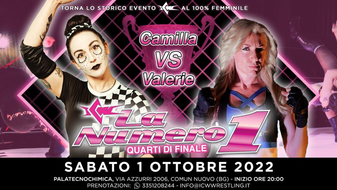 Camilla contro Valerie nel primo quarto di finale della Numero Uno!