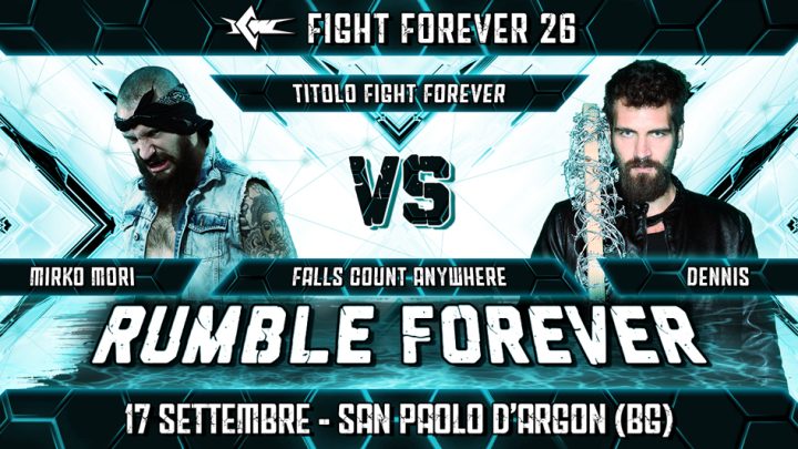 La Battaglia Finale! Dennis contro Mirko Mori in un Falls Count Anywhere Match!