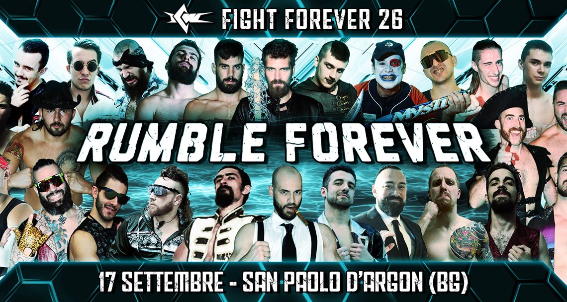 ICW Fight Forever torna il 17 settembre a Bergamo con la Rumble Forever!
