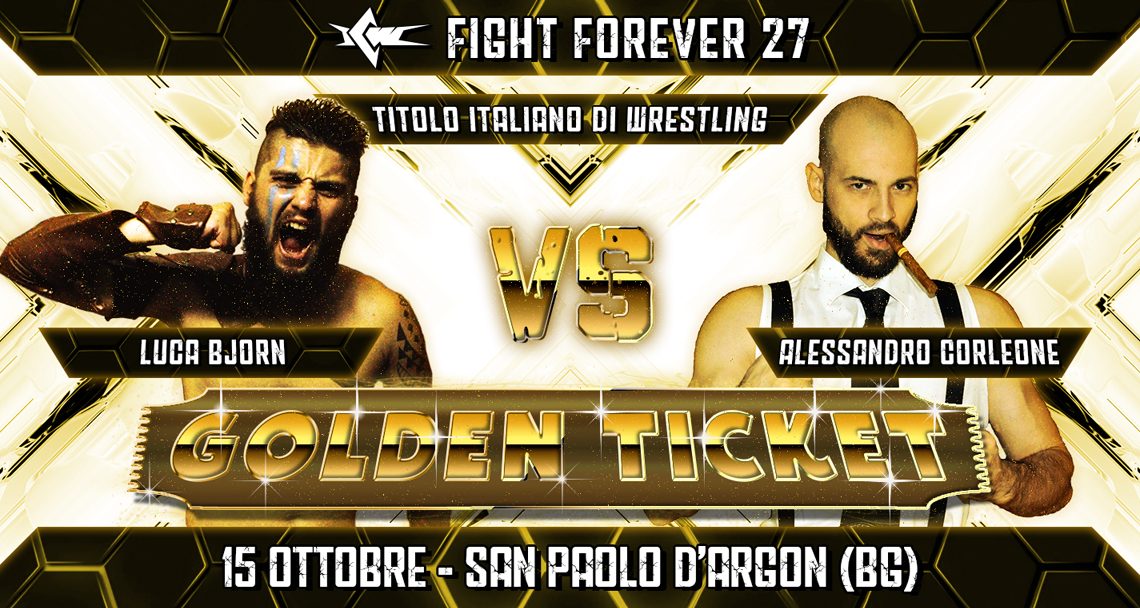 Corleone difende il Titolo Italiano contro Bjorn a Fight Forever!