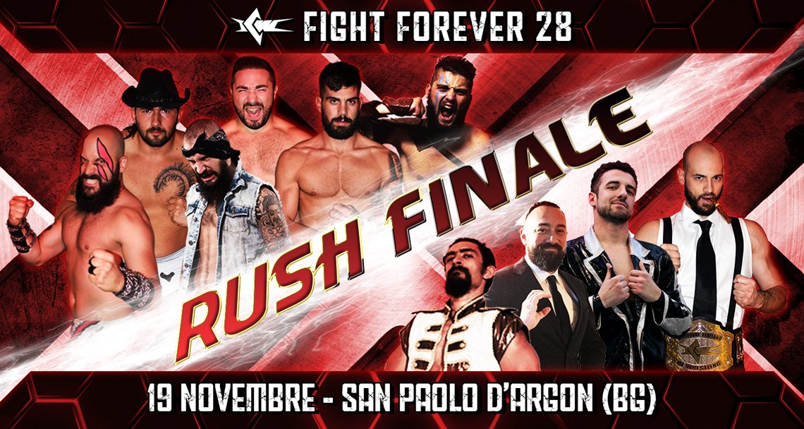 ICW Fight Forever: Rush Finale sabato 19 novembre a Bergamo!