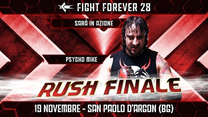 Psycho Mike lotterà a ICW Fight Forever: Rush Finale!