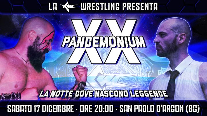 ICW Pandemonium XX confermato per il 17 dicembre 2022 a Bergamo! Non perderti il più Grande Evento di Wrestling dell’anno!