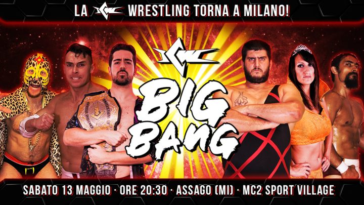 Il Grande Wrestling ICW torna a Milano il 13 maggio con Big Bang 2023!