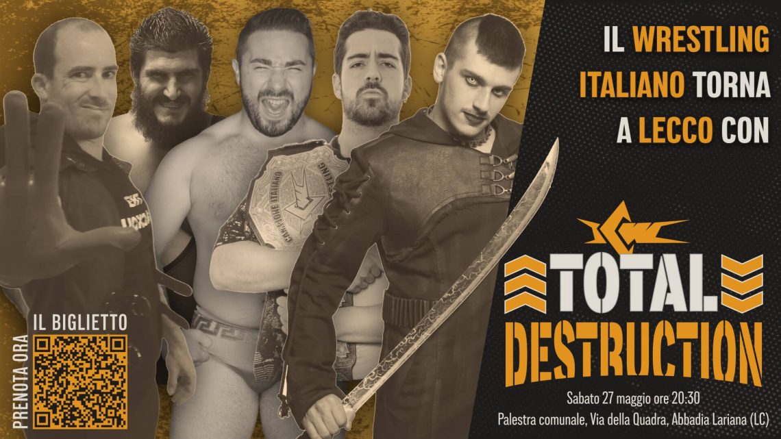 La ICW Wrestling torna a Lecco il 27 maggio!