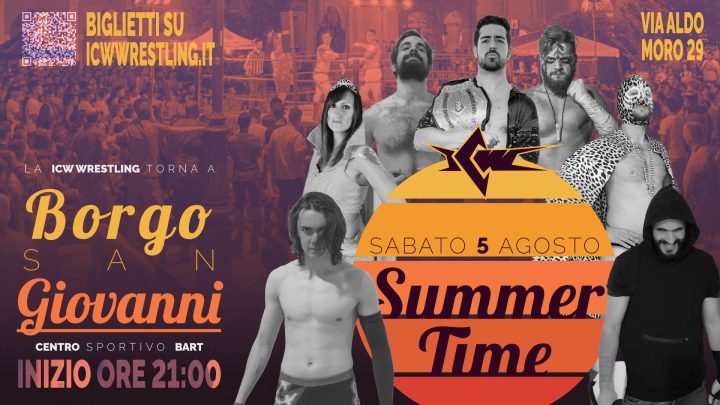 Il Grande Wrestling torna a Lodi con ICW Summertime 2023!