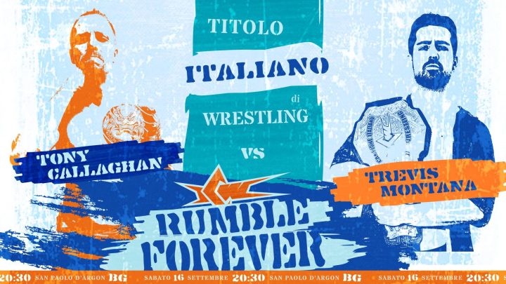 Rematch per il Titolo Italiano di Wrestling a Rumble Forever!
