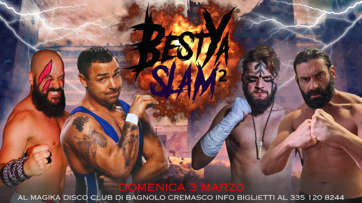 Santino Marella torna in Italia il 3 marzo a Bestya Slam 2!