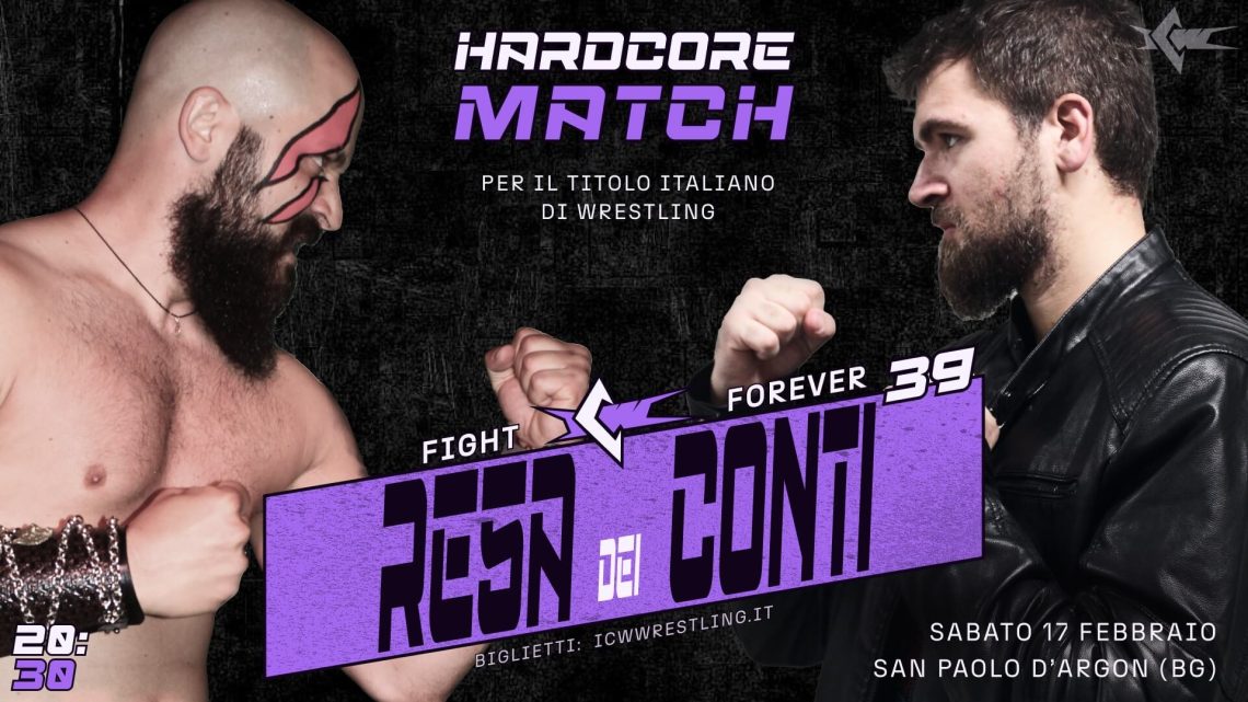 Cosa ci aspetta nell’Hardcore Match tra Lupo e Dennis per il Titolo Italiano di Wrestling? Cosa ci aspetta nell’Hardcore Match tra Lupo e Dennis per il Titolo Italiano di Wrestling?
