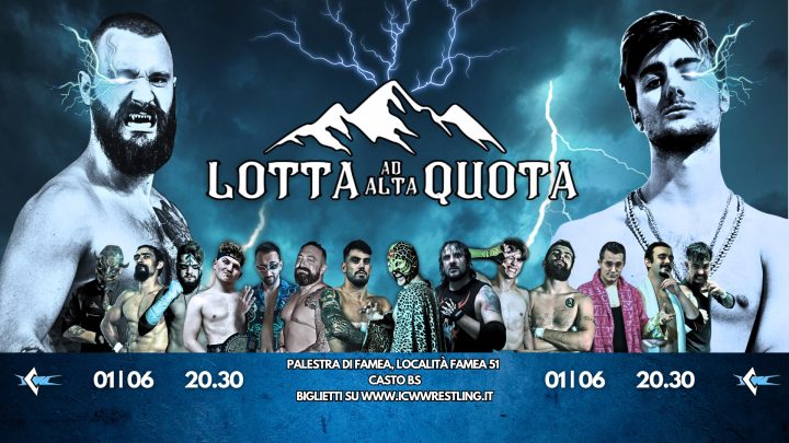 La ICW annuncia la terza edizione di Lotta ad Alta Quota!